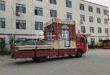 天津双拼欧式岗亭发货